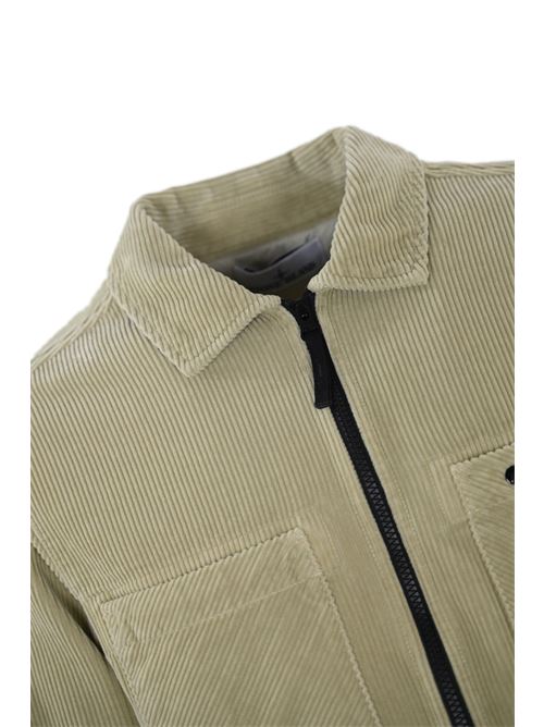 Overshirt 11604 in velluto Plaster STONE ISLAND | 811511604V0097